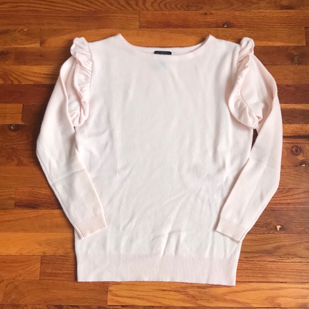 Beautiful pink Magaschoni cashmere sweater small